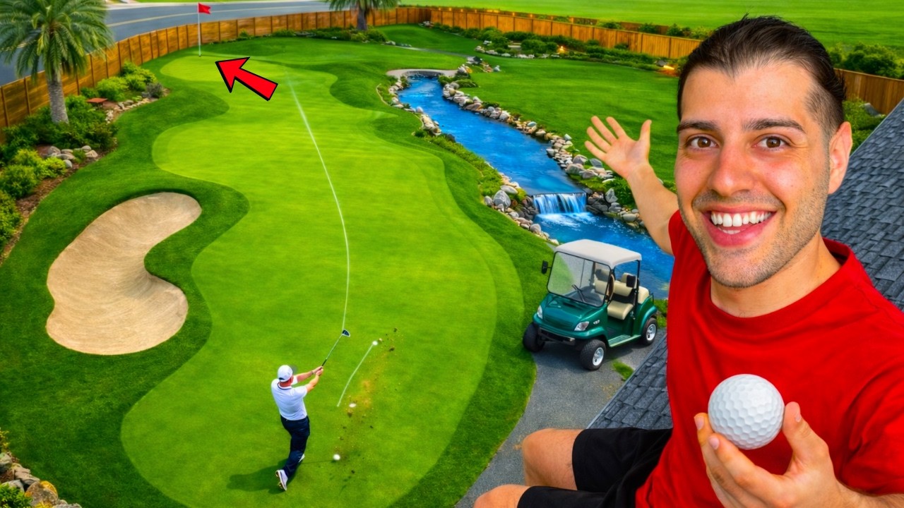 Έφτιαξα Γήπεδο GOLF Κρυφά από την Κοπέλα μου