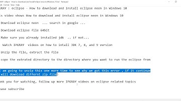 IPGRAY : eclipse - How to download and install eclipse neon 64 bit in Windows 10