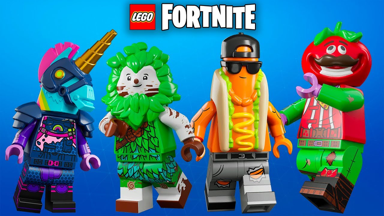 LEGO FORTNITE | LES 1311 PERSONNAGES !!! - YouTube