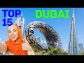 Top 15 Must-See Attractions in Dubai | Burj Khalifa, Atlantis & Desert Safari | Iconic Places
