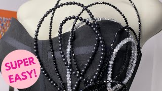 Super easy! How to create beaded loops - wireworks tutorial