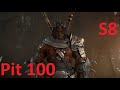 Diablo 4 S8 | Barbarian Minion build | Pit 100 clear
