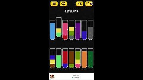 Water Sort Puzzle Level 649