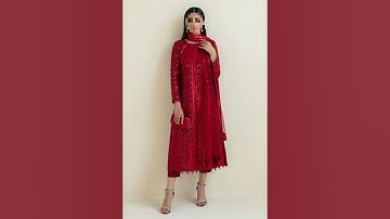 BAROQUE LUXURY SEMI PURE CHIFFON SUIT | HEAVY EMBROIDERY & SEQUINS 2025 |UNSTICHED 3PC| WEDDING WEAR