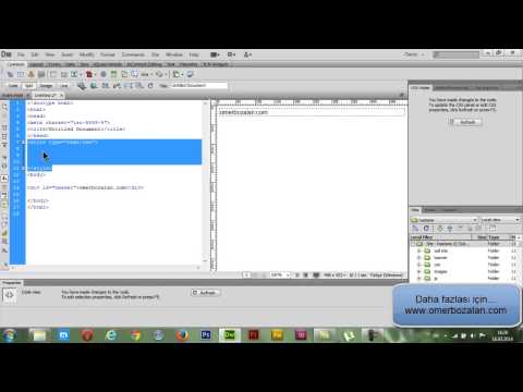 CSS3 HTML5 Responsive Site Yapımı Tüm çözünürlüklere Göre Div Ayarlama
