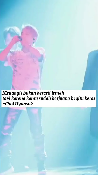 Kata kata motivasi Idol Kpop