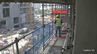Safety Harness Detection for Work at Height | CCTV-Based PPE Detection | viAct.ai