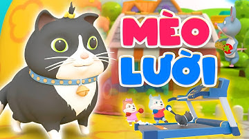 Mèo Lười - Nhạc Thiếu Nhi Sôi Động Cho Bé Ăn Ngon - Hoạt Hình Wolfoo Tiếng Việt