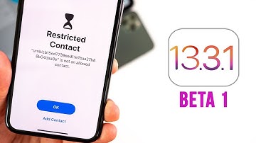 iOS 13.3.1 Beta 1 Released - What