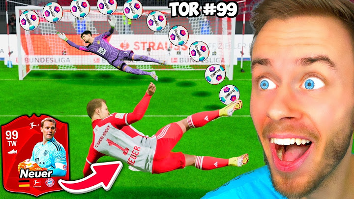 Ich habe 1 TOR mit JEDEM BUNDESLIGA TORWART geschossen! 👀⚽️