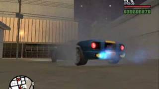 GTA SA vs Daddy Yankee - Gasolina burnout