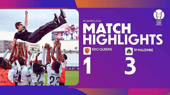 HIGHLIGHTS | EDO Queens 🆚 TP Mazembe | Semi-Final | #CAFWCL2024