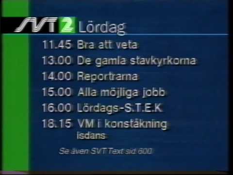 SVT2 Avslutning 1996-03-22