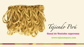 Crochet: cómo tejer el punto rulo o bucle