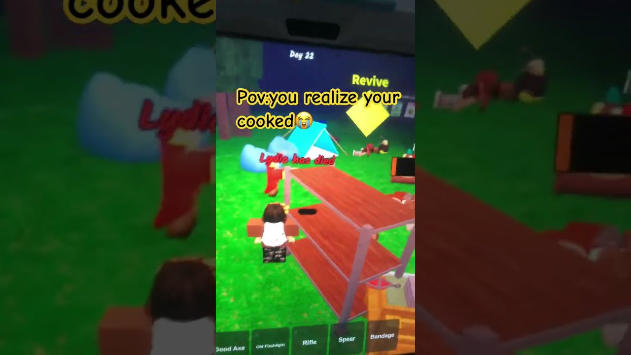 Pov You Realize Your Cooked