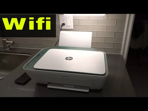 How To Connect To Wifi On HP Deskjet 2742e-Basic Tutorial