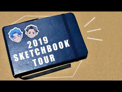 Watercolour Sketchbook Tour | 2019