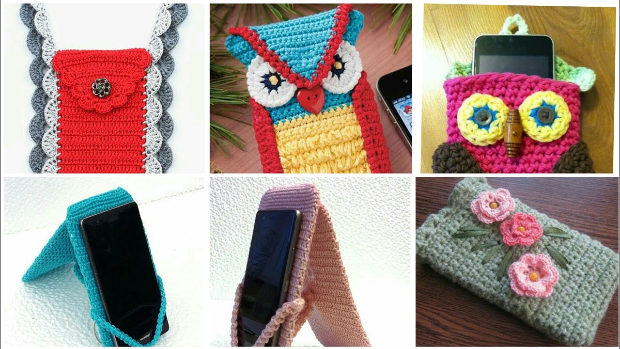 So Stunning And Gorgeous Crochet Cellphone Cover// crochet Patterns ...