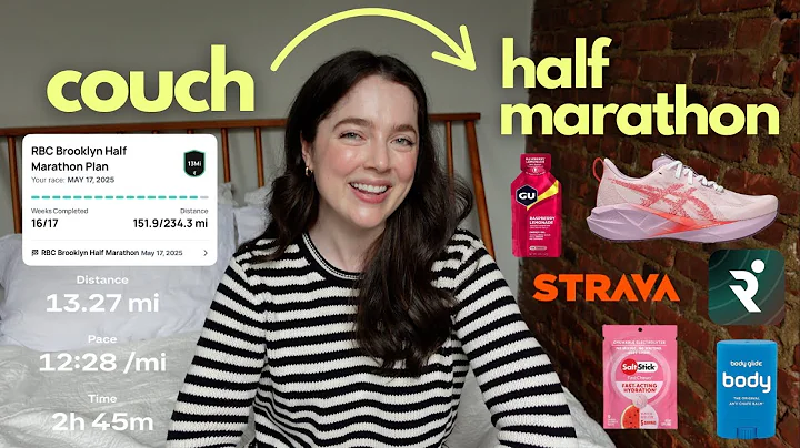 couch to half marathon in six months: my Runna plan, race recap, and all the gear I love!! thumbnail