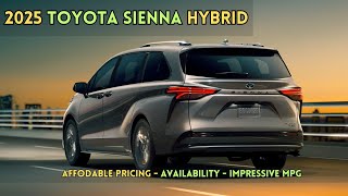 Next Gen 2025 Toyota sienna Hybrid unveiled- Luxury Minivan, 7 Seater Family car #toyotasienna