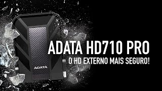 O HD EXTERNO MAIS SEGURO PARA FOTÓGRAFOS - ADATA HD710 PRO