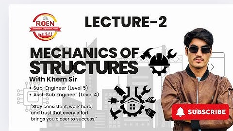 MOS DAY 2 for engineer and sub engineer By khem sir #mechanics