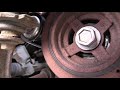 Nissan Note and Micra 2006-2013 Engine Drive Belts change
