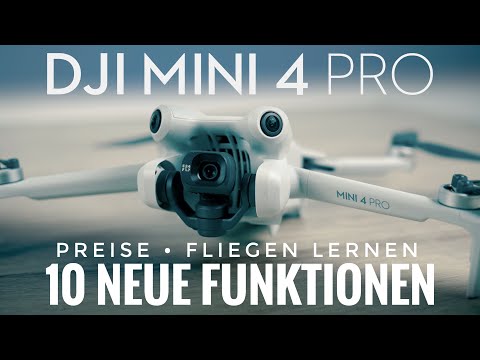 DJI Mini 4 Pro - Preise, Kameravergleich und viele neue Funktionen der 250g Drohne Deutsch