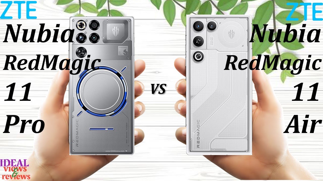 Don't Buy the Wrong One ZTE Nubia RedMagic 11 Pro vs ZTE Nubia RedMagic 11 Air KEY Differences