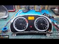 Spedometer KIA Pride Digital Odometer / display LCD tidak tampil