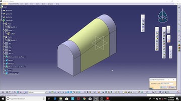 6. Wireframe and Surface Tutorial Catia V5: Closing the Surfaces