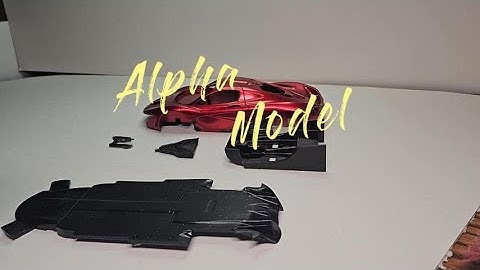 Alpha Model 1/24 Scale Mode Bench Update McLaren P1