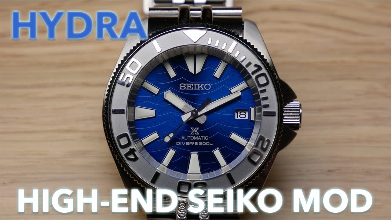 Seiko Mod - Bloodmoon SKX Samurai Conversion Mod - YouTube