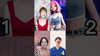 (Ah Dance) who's the best dancer? apoki.vv VS kkubi99 VS rasengloup VS aclinic #shorts #tiktok