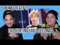 Siblings react to EXO hurting exo's feelings for 8 minutes | REACTION 😂🤦‍♀️