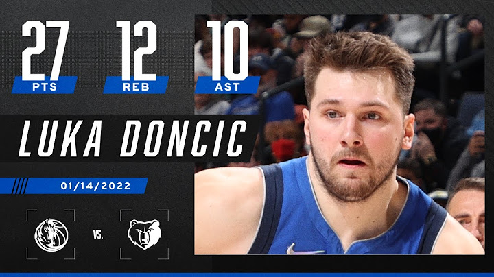 Luka Doncic drops 40th career TRIPLE-DOUBLE as Mavericks snap Grizzlies win streak 🔥