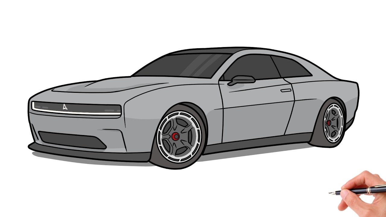 Dodge charger car elevationdwg drawing  Thousands of free CAD blocks