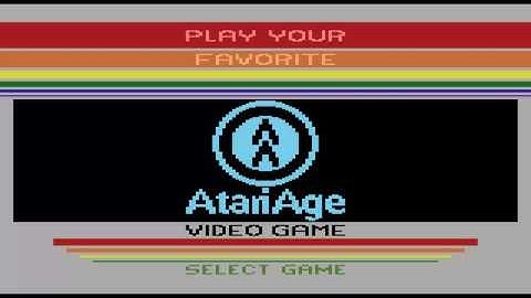 ATARI 2600 AtariAge Kiosk Imagic GAME Selector ROM Hack 2012 Joe Musashi HOMEBREW