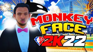 *NEW* BEST DRIPPY FACE CREATION TUTORIAL IN NBA 2K22 (CURRENT GEN) THE MONKEY FACE CREATION!!