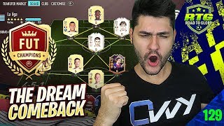 FIFA 20 YOU WILL LOVE MY INSANE COMEBACK in FUTCHAMPIONS !!!! THE SECRET IS TO NEVER GIVE UP !!!!