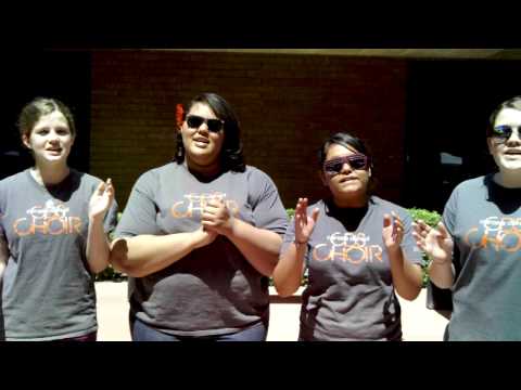 Four members of the Corona del Sol Choir