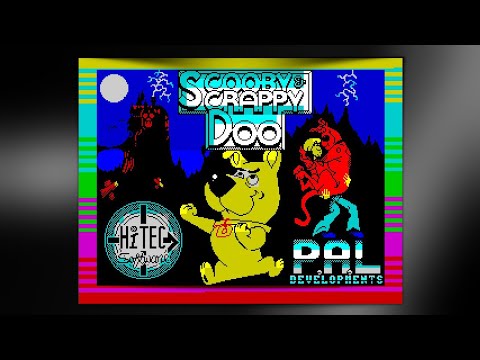 Прохождение игры Scooby Doo and Scrappy Doo с компьютера ZX Spectrum