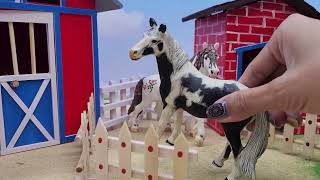 Building a Mini Farm House Diorama | Cow Farm, Horse Stable & Barn Animals DIY