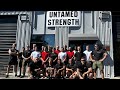 Future marines do a strongman workout at untamed strength gym