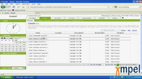 Impel CRM Tutorial- CSV  File Upload