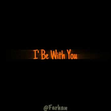 Overlay Lirik Lagu Dusk Till Dawn || Black Screen