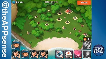 Big Ups (14) Single Player Island - Boom Beach Walkthrough