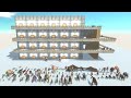 Who can escape from ape modern building animal revolt battle simulator