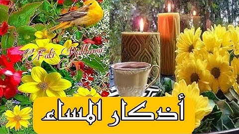 أذكار المساء💐🦋أدعية مسائية تريح القلب🥀🍀أجمل حالات واتس آب مسائية دينية قصيرة 🌾🌺مقاطع انستغرام 🪴🍁