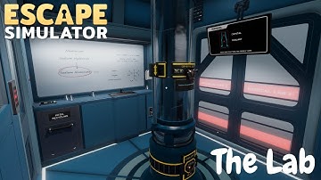 Escape Simulator The Lab | Periodic table Puzzle | Molecular model puzzle | Nitrogen location